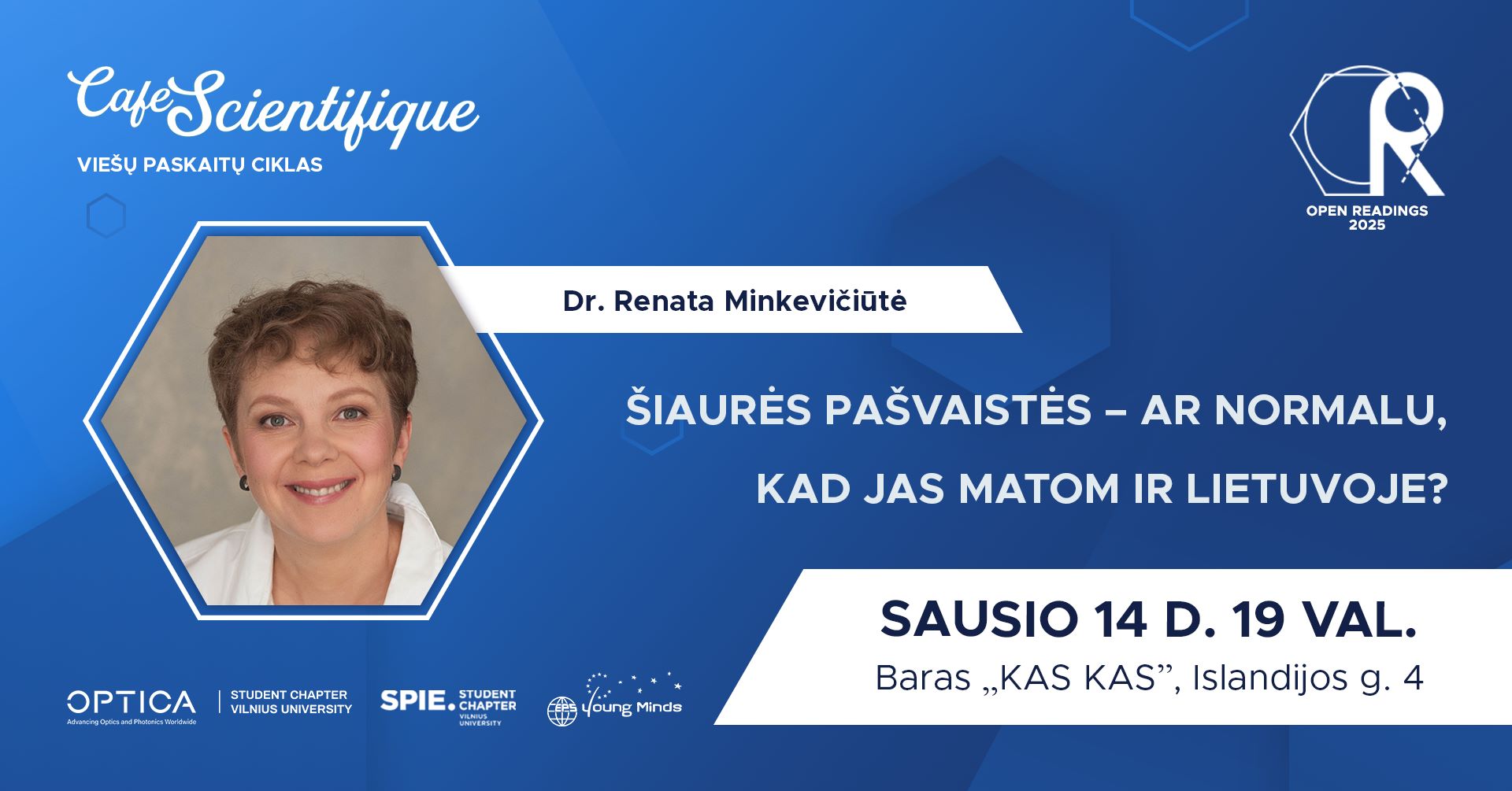 Renata Minkevičiūtė Cafe Scientifique Facebook